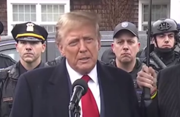 Trump attends Funeral for slain NYPD Officer Jonathan Diller, Biden hosts Fundraiser near by