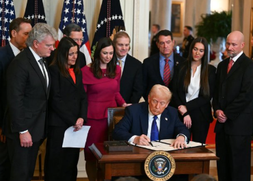 President Trump Signs Lanken Riley Act