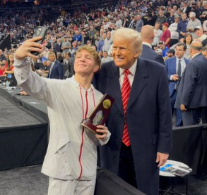 President Trump attends 2025 NCAA Wrestling Championship and great memories were made!