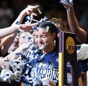 NBC News: Women’s national championship: UConn dominates South Carolina 82-59 to win its 12th title (April 6th)