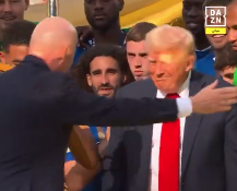 President Trump celebrates with Chelsea for their FIFA Cup win and the one year anniversary of the Butler, PA assassination attempt is remembered