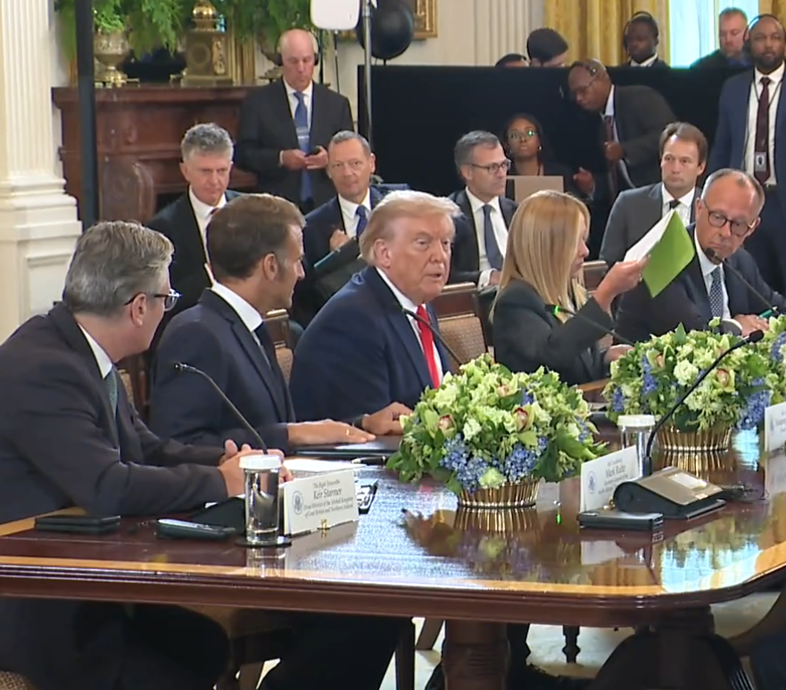 Historic Monday at the White House as President Trump meets with Ukraine President Zelensky & European Leaders to discuss Russia-Ukraine Peace Deal