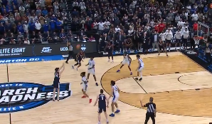 Video: UCONN hits amazing buzzer-beater 3 to defeat Duke in Round of 8