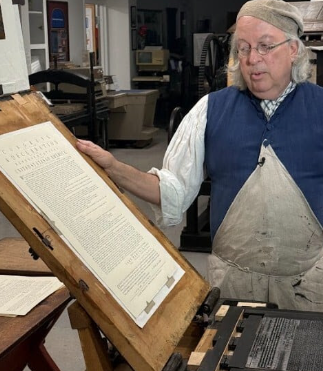 Revolution 250 Begins Printing Copies of the Declaration of Independence for Declaration Delivery Day Project to All 351 Massachusetts Cities & Towns
