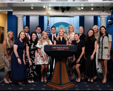 Legendary Press Secretary Karoline Leavitt leaves beloved role for more family time, will remain outside adviser to President Trump